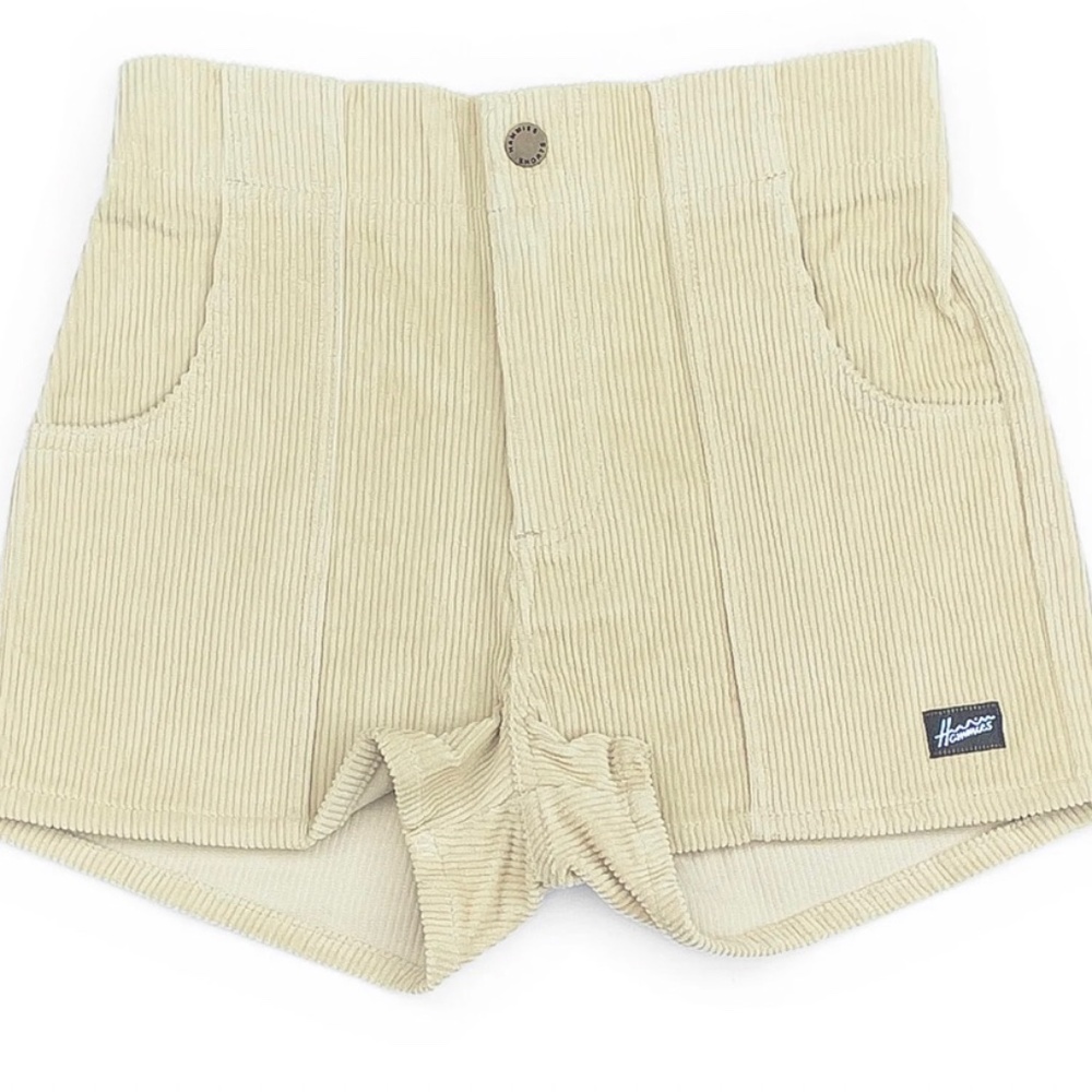 NWT! Hammies Sand Color Size 28 Corduroy Summer Shorts